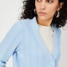 max Women Cable Knit Cardigan image 2