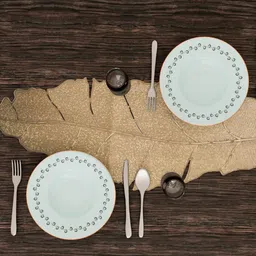 MONKDECOR Gold Toned Textured Table Runner image 4