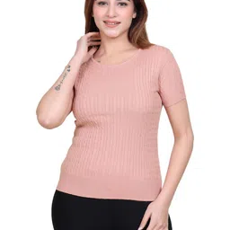 LEZA Women Slim Fit T-shirt-picture-36