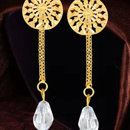 VIVASTRI Women Gold-Plated Alloy Earrings-picture-26