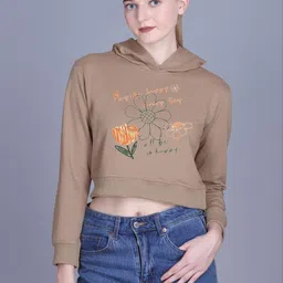 7 ISLANDS Women Printed Hooded Sweatshirt image 3