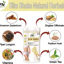floral nutrition Slim Shake Formula 1 with Natural Herbs for weight control & Management-Kulfi image 2