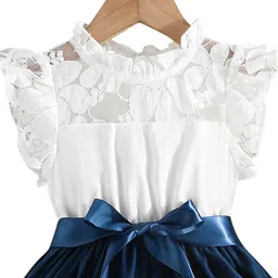 StyleCast x Revolte Colourblocked A-Line Dress image 3