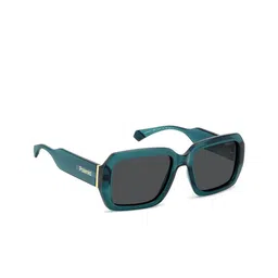Polaroid Unisex Full Rim Polarized Rectangle Sunglasses 207379ZI954M9-image-79