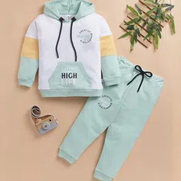 Toonyport Boys Colourblocked Long Sleeves Sweatshirt With Joggers-picture-34