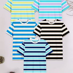 3PIN Boys 5 Striped T-shirt-picture-23