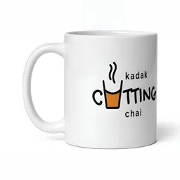 Mr UVD White & Black Typography Printed Ceramic Matte Mug 350 ml-picture-40