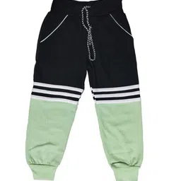 AMNOUR Infants Pack Of 3 Cotton Joggers image 3