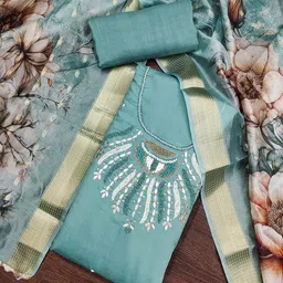 Maroosh Embroidered Unstitched Dress Material-picture-20