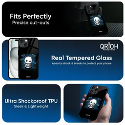 QRIOH Quirky Printed iPhone 16 Pro Back Case Mobile Accessories image 4