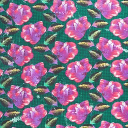 Garden Vareli Floral Printed Pure Chiffon Saree image 2