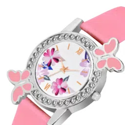 Miss Perfect Unisex Pack of 2 Printed Dial Watch & Bracelet HJ3 image 2