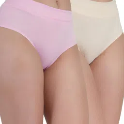 ORLIZEA Set Of 2 Cotton Blend Hipster Briefs-image-94