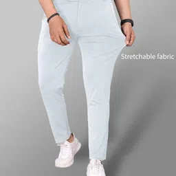 satyam fashion Men Relaxed Slim Fit Wrinkle Free Chinos Trousers image 2