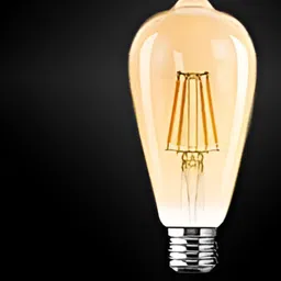 KINIS Black & Silver-Toned Metal Cylinder Ceiling Lamp image 4