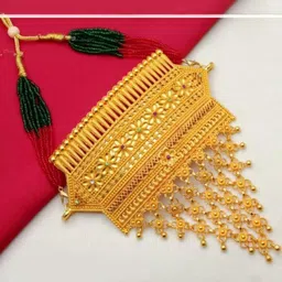 NIKYANKA Gold-Plated Alloy Jewellery Set-image-36