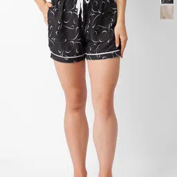 FashionRack Women Pack Of 2 Women Printed Lounge Shorts-picture-41