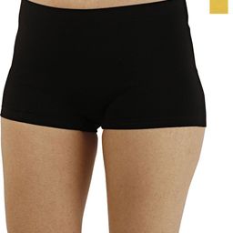 Diving Deep Women Pack of 2 Mid - Rise Boy Shorts Briefs 3Yellow&BlackFullPanty_3__3XL-picture-41
