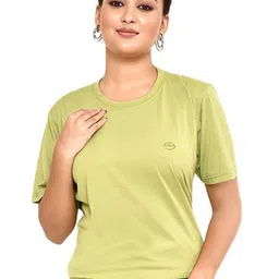 RAPL Women Mandarin Collar Pockets T-shirt-picture-14
