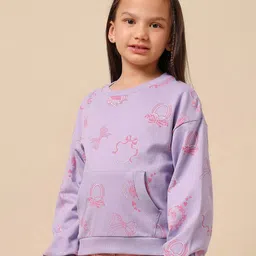 U.S. Polo Assn. Kids Girls Printed Sweatshirt-picture-40