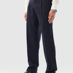 Snitch Men Textured Pleated Trousers image 3