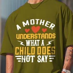 THE BEETEL HOUSE Typography Printed Short Sleeves Oversized T-shirt image 2