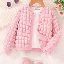 INCLUD Girls Open Front Jacket image 1