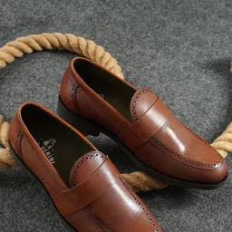 NICO NERINI Men Leather Loafers-image-19