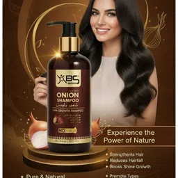 XBS Onion Hair Growth Shampoo - 300 ml image 4