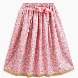 Campana Girls Printed Sequinned Ready to Wear Lehenga & Blouse With Dupatta image 4