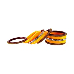 Vidhya Kangan Set Of 22 Stone Studded Acrylic Bangles-image-50