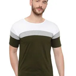 BI FASHION Men Colourblocked Cotton T-shirt-image-64