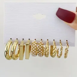 PolluxCraft Geometric Studs Earrings image 4