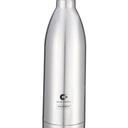 CLAY CRAFT Stark Silver-Toned Stainless Steel Double Wall Vacuum Water Bottle 750ml-image-25