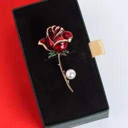 Tossido Men Beaded Rose Brooch-picture-42