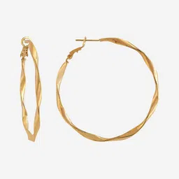 Kushal's Fashion Jewellery Circular Hoop Earrings image 3