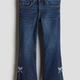 H&M Embroidery-Detail Flared Leg Jeans-picture-47