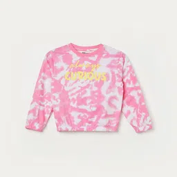 Juniors by Lifestyle Girls Printed Sweatshirt-image-4