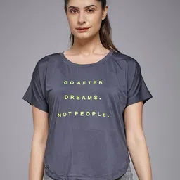 MKH Women Typography Printed Dri-FIT T-shirt-image-46