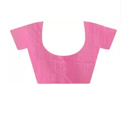 PuJoy Floral Zari Taant Saree image 3