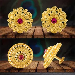 VIVASTRI Women Gold-Plated Alloy Earrings-picture-32