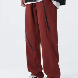 StyleCast x Revolte Men Regular Fit Mid-Rise Flat-Front Trousers image 4