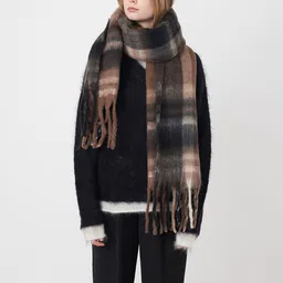 JC Collection Women Checked Scarf-picture-15