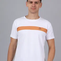 WILD ELEPHANT Men Striped Round Neck T-shirt-picture-20