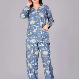 CTMTEX Women Printed Night suit-image-8