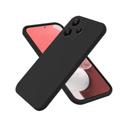LIRAMARK Scratch-Resistant Redmi 12 5G / Poco M6 Pro 5G Silicone Soft Back Case-image-17