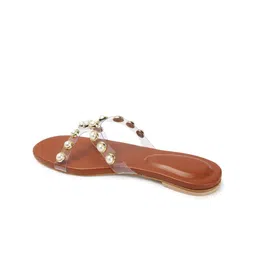 DIVASTRI Women Open Toe Flats image 2