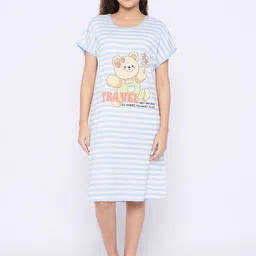 Camey Printed Nightdress-picture-19