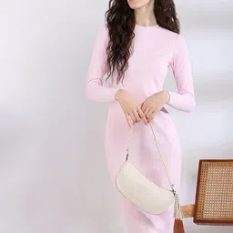 Mast & Harbour Womden Sheath Midi Dress-picture-38