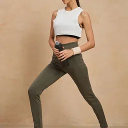 COLOR CAPITAL Women Pack of 4 Skin Fit Antimicrobial Tights image 4